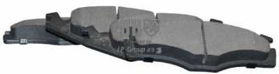 JP GROUP 1163608819 -  Комплект тормозных колодок, дисковый тормоз
